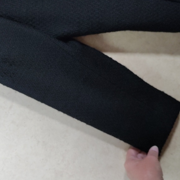 10W02 FINAL PRICE Lafayette 148 black virgin wool shawl collar blazer 10 - Picture 4 of 11